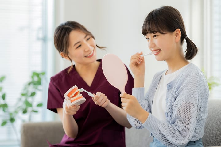 歯磨き指導
